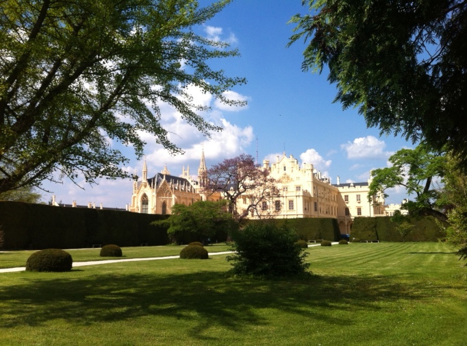 the castle in Lednice