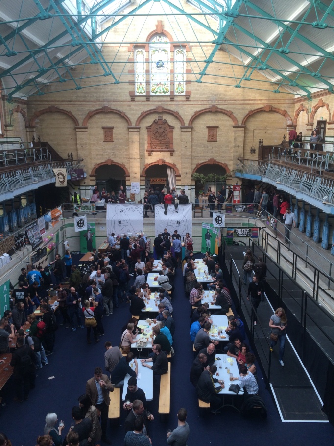 The Independent Manchester Beer Convention is held in the empty pools of the Victoria Baths