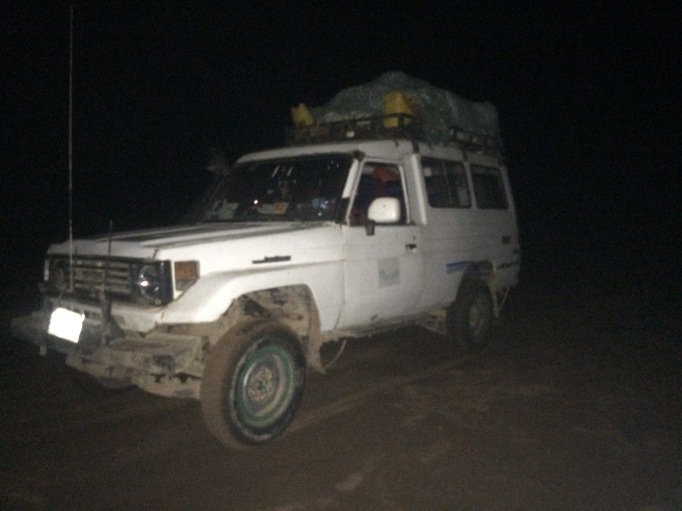 our overnight landcruiser to Hargeisa