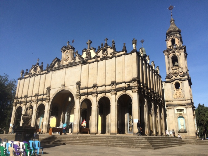 the Holy Trinity Orthodox cathedral in Addis