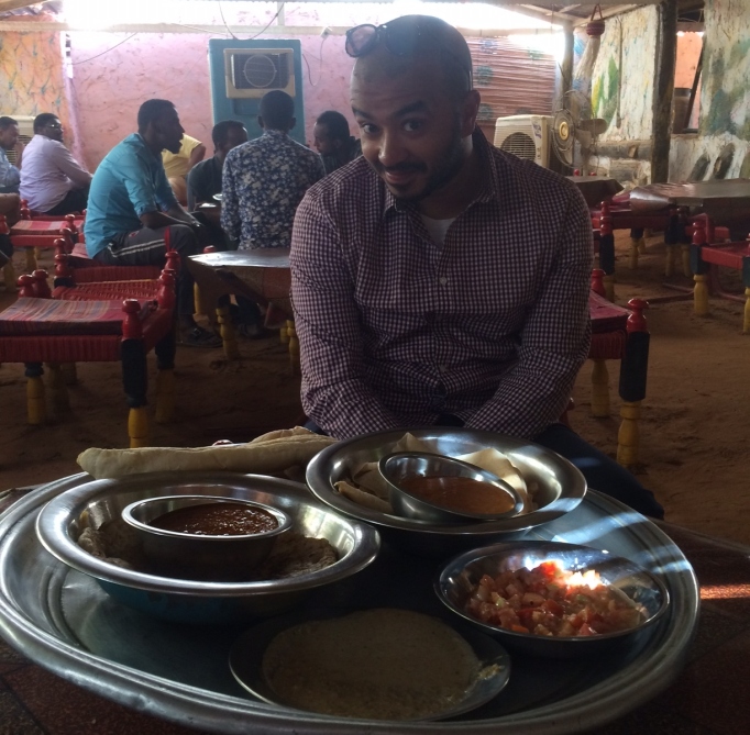 traditional Sudanese lunch
