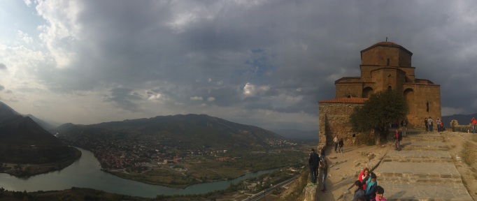 Visit hill-top monasteries, like Jvari overlooking the ancient capital Mtskheta