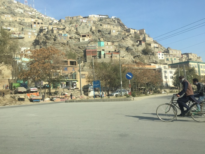 street scene from Kabul