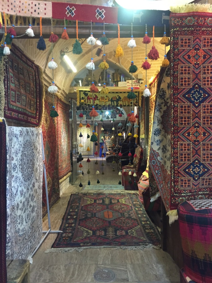 Bazaars always sell carpets