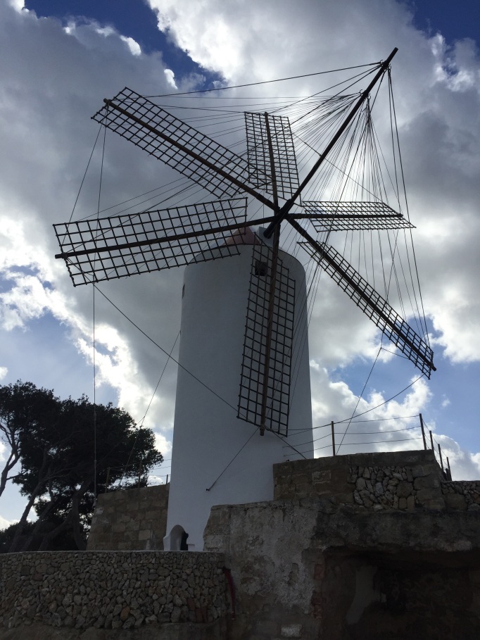 wind mills in Menorca